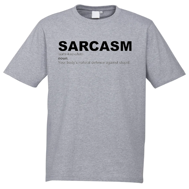 Sarcasm (Meaning) T-Shirt - Image 3