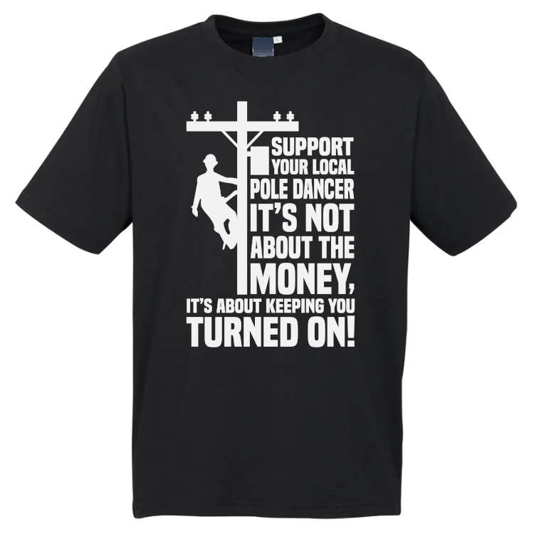 Support Your Local Pole Dancer T-Shirt