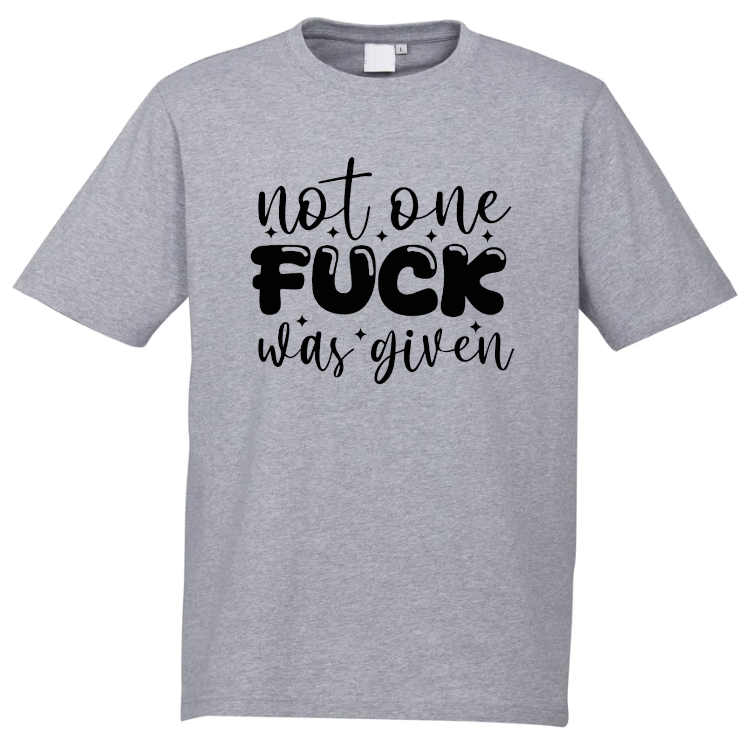 Not One Fuck Was Given T-Shirt - Image 3